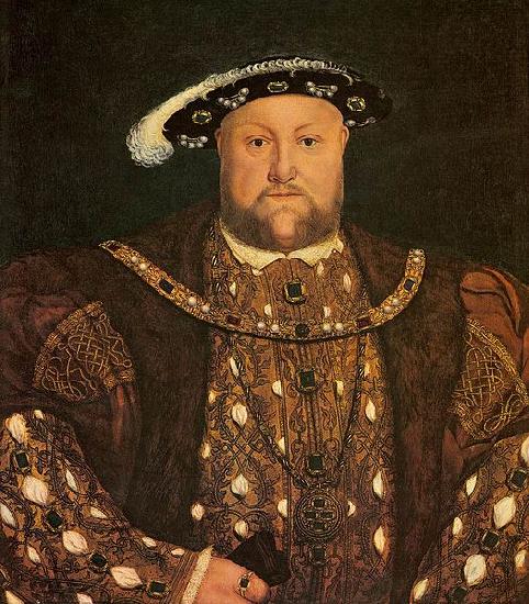 Lucas Horenbout Henry VIII Sweden oil painting art